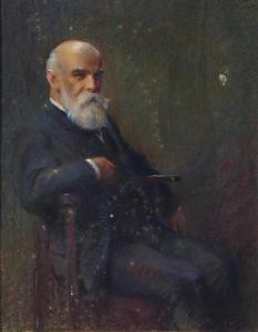 CORNILLIER Pierre Emile 1862-1946,Portrait de Paul Ménard,1917,Christie's GB 2012-04-04