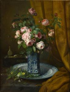 CORNILLON Jean Bapt. Joannes 1821,Bouquet de fleurs,1875,Etienne de Baecque FR 2023-03-31