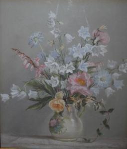 CORNISH A. Margaret,Flowers in a vase,1949,Cuttlestones GB 2018-03-08