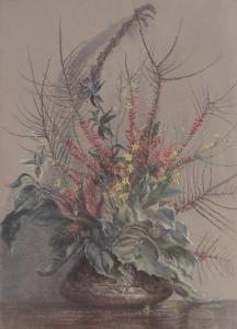 CORNISH A. Margaret,Still life flowers in a bowl,Burstow and Hewett GB 2017-02-01