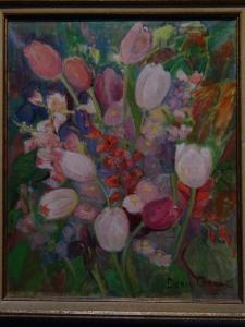 CORNU Gilles 1947,Bouquet de tulipes,Hôtel des ventes d'Avignon FR 2022-10-22