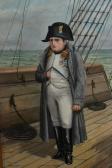 CORNWALL W.H,portrait of Napoleon on board H.M.S. Northumberlan,Lawrences of Bletchingley 2018-09-04