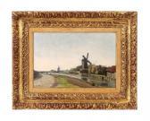 Corot Jean Baptiste Camille 1796-1875,ENVIRONS DE ROTTERDAM. MOULINS A VENT,European Arts 2024-04-28