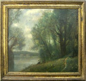 Corot Jean Baptiste Camille 1796-1875,Landscape,Pook & Pook US 2009-02-26