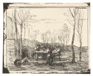 Corot Jean Baptiste Camille 1796-1875,Un déjeuner dans la clairière,1857,Skinner US 2015-09-11