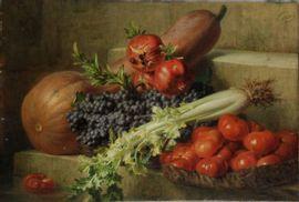 CORPET Charles Étienne 1831-1903,Les légumes du jardin,Osenat FR 2021-05-16