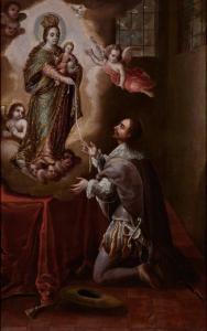 CORREA Juan 1646-1716,The Apparition of the Virgin to Saint Peter Nolasco,La Suite ES 2023-11-23