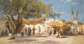 CORRODI Herman David Salomon 1844-1905,THE SLAVE MARKET,Sotheby's GB 2015-05-21