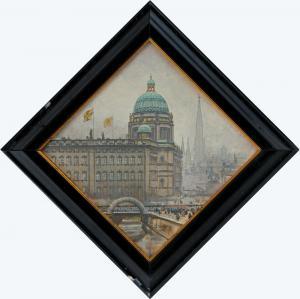CORSEP Walter 1862-1944,Berliner Schloss von der Lustgartenseite her geseh,1920,Leo Spik 2019-06-27