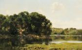 CORSON Katherine Langdon 1869-1925,Quiet River in Summer,Skinner US 2016-01-22