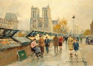 CORTES Edouard Leon 1882-1969,NOTRE DAME,Freeman US 2007-05-20