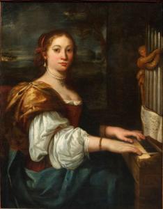 CORTESE IL BORGOGNONE Guglielmo 1628-1679,Portrait de jeune femme,Aguttes FR 2023-11-29