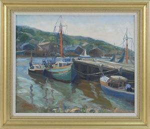 CORTEZ Rocke,North shore harbor scene,Eldred's US 2014-06-07