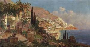 CORTINI G,"Italienische Küstenlandschaft",1900,Palais Dorotheum AT 2012-04-03
