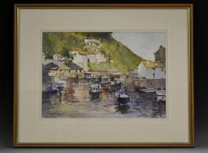 CORTIS Bryant,Harbour Scene,Bamfords Auctioneers and Valuers GB 2017-03-15