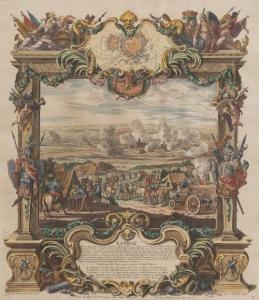 CORVINUS Johann August 1682-1738,Asedio de Landau,1720,Alcala ES 2022-10-20