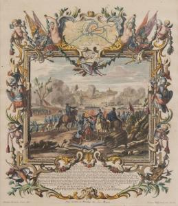 CORVINUS Johann August 1682-1738,La captura de Dendermonde,1720,Alcala ES 2022-10-20