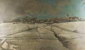 CORVU F,Montefusco con paesaggio innevato,1883,Trionfante IT 2016-03-12
