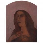 CORZAS Francisco 1936-1983,Orante,1976,Morton Subastas MX 2025-08-02