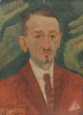 COSMOVICI Jean Leon 1888-1952,Cr.Take-Margarint's Portrait,1927,Alis Auction RO 2010-02-13