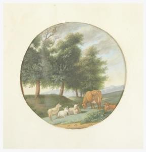 COSSARD Amelie 1796-1852,Vaches dans un paysage,Millon & Associés FR 2019-06-28