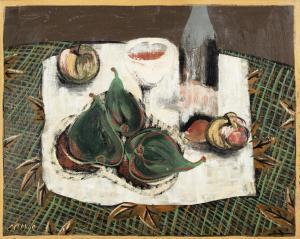 COSSIO Pancho 1898-1970,Nature morte aux figues,Sotheby's GB 2021-10-29