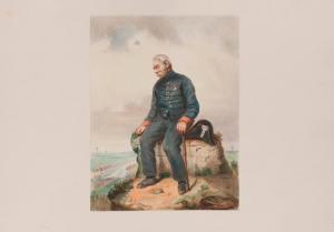COSSMANN Hermann Maurice 1821-1890,Le songe du vieux soldat,Aguttes FR 2017-04-27