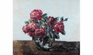 COSSON Marcel Jean Louis 1878-1956,Vase de fleurs sur un entablement,Mercier & Cie FR 2000-10-22