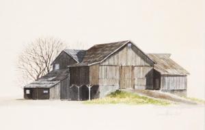 COST JAMES PETER 1923-2002,Bank Barn,Slawinski US 2019-11-17