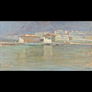 COSTA Diego 1897-1979,Veduta dell'Adige,1938,Von Morenberg IT 2012-06-17