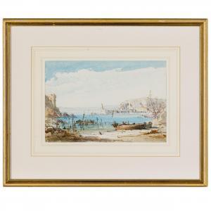 COSTA Emmanuel 1833-1921,Il porto di Nizza,Wannenes Art Auctions IT 2024-02-06
