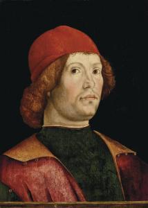 COSTA Lorenzo I 1460-1535,Portrait of a gentleman,Christie's GB 2020-10-15