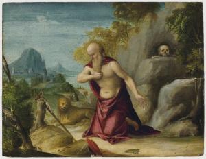 COSTA Lorenzo I 1460-1535,The Penitent Saint Jerome,Christie's GB 2020-10-20