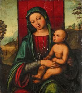 COSTA Lorenzo I 1460-1535,Virgin and Child,Sotheby's GB 2025-06-11