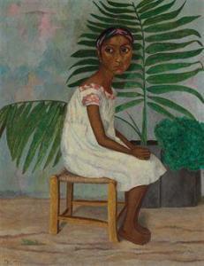 COSTA Olga 1913-1993,La niña de las palmas,1944,Christie's GB 2010-11-17