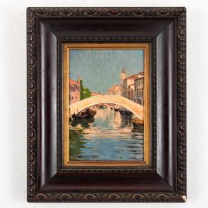 COSTA Oreste 1851-1919,Ponte a Venezia,1892,Wannenes Art Auctions IT 2023-03-14