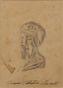 COSTANTINO DOMENICO 1840-1915,Profilo di uomo,Galleria Sarno IT 2017-05-24