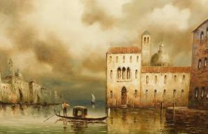 Costello I,Venice river scene,Golding Young & Mawer GB 2018-05-23