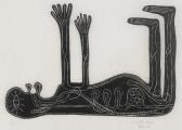 COSTELLO MICHAEL 1948-2021,Figure on its Back with Outstretched Limbs,1972,Strauss Co. ZA 2022-06-06