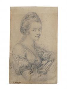 COSWAY Richard 1742-1821,Portrait of a lady, probably the artist's wife Maria,Bonhams GB 2024-04-10