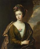 COTES Francis 1726-1770,PORTRAIT OF A BEAUTIFUL LADY,1770,Sloans & Kenyon US 2013-02-16