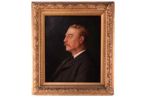 COTMAN Frederick George 1850-1920,Portrait of his Brother T. W. Cotman (1847-1,Dawson's Auctioneers 2023-07-27