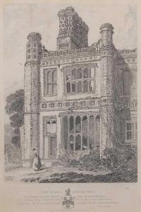 COTMAN John Sell 1782-1842,Part of East Barsham House,1817,Keys GB 2024-03-28