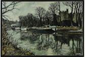 COTTAM M,canal scene,Burstow and Hewett GB 2015-11-18