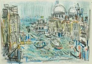 COTTAVOZ Andre 1922-2012,Venise, la Salute,1971,Christie's GB 2010-06-14