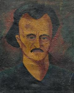 COUBINE Othon 1883-1969,Portrait imaginaire d'Edgar Al,1911,Artcurial | Briest - Poulain - F. Tajan 2018-03-27