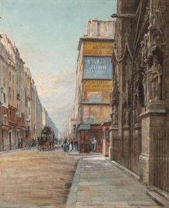 COUDER Gustave Emile 1845-1903,Vue de Paris,Millon & Associés FR 2020-10-27
