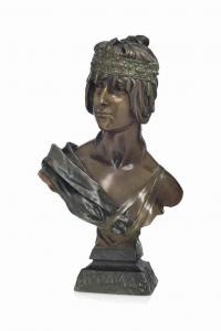 COUDRAY Georges Charles 1883-1932,BUST,c.1900,Christie's GB 2016-08-17