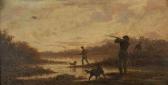 COULANGE LAUTREC Emmanuel 1824-1898,Chasse au marais au cou,Artcurial | Briest - Poulain - F. Tajan 2016-01-20