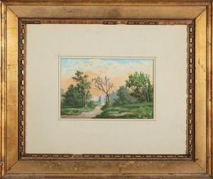 COULON George David 1823-1904,La. Scenery,Neal Auction Company US 2021-04-17